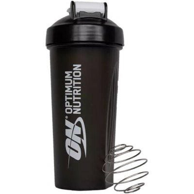 Optimum Nutrition Shaker Plus 600 ml, průsvitná černá – Zboží Mobilmania