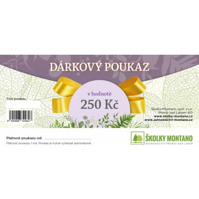 Elektronický dárkový poukaz Prodejní velikost: ,, Hmotnost: 0,1g – Hledejceny.cz