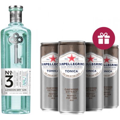 No.3 London Dry Gin 46% 0,7 l (holá láhev) – Sleviste.cz