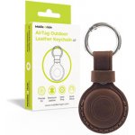 Mobile Origin Kožená klíčenka AirTag Outdoor A7 Tmavě hnědá MO-AOLK-MBRW – Zboží Živě
