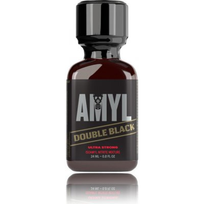 Poppers Amyl double black ultra strong 24 ml – Zboží Dáma