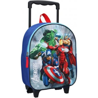 Vadobag batoh na kolečkách Avengers Marvel modrý – Zboží Mobilmania