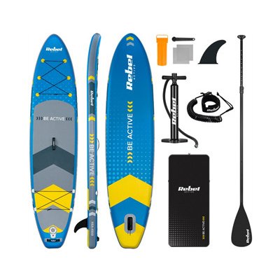 Paddleboard SUP REBEL ACTIVE RBA-4500BL – Sleviste.cz