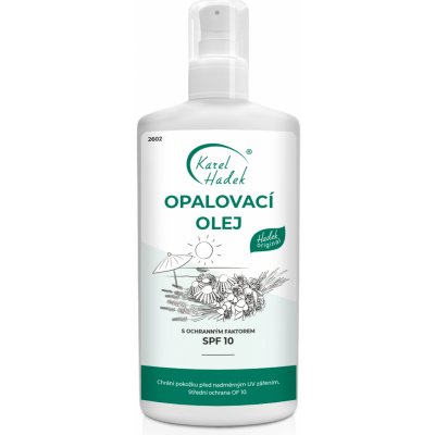 Karel Hadek opalovací olej SPF10 200 ml