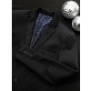 Pánské sako Ombre Clothing pánské sako se záplatami na loktech Brantley M56 černá