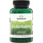 Swanson Elderberry 120 rostlinných kapslí – Hledejceny.cz