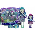 Mattel ENCHANTIMALS s mladší sestrou Patter Peacock – Hledejceny.cz