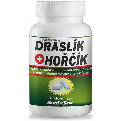 Nutristar Draslík + Hořčík 100 kapslí – Hledejceny.cz