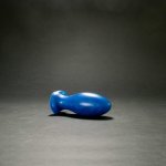 Topped Toys Gape Keeper 65 Blue Steel, prémiový silikonový anální kolík 14 x 5,3 cm – Zboží Mobilmania