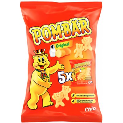 Pom Bär Original smažený bramborový snack solený 5 x 18 g – Zboží Mobilmania