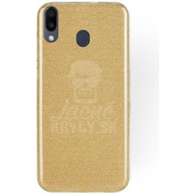 Pouzdro Shining case Samsung Galaxy M20 zlaté