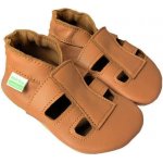 Hopi Hop kožené capáčky sandálky Barefoot koňak – Zboží Mobilmania