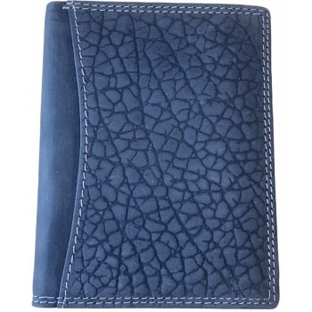 pánská kožená peněženka design sloní kůže e 504 šedá
