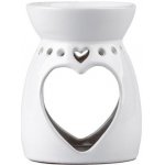 Svíčky aroma lampa keramická 100 x 130 mm bílá – Hledejceny.cz