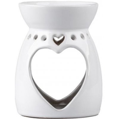 Svíčky aroma lampa keramická 100 x 130 mm bílá – Hledejceny.cz