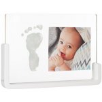 Baby Art rámeček s bílým stojanem My Pure Moment Crystal Transparent Frame – Zboží Dáma