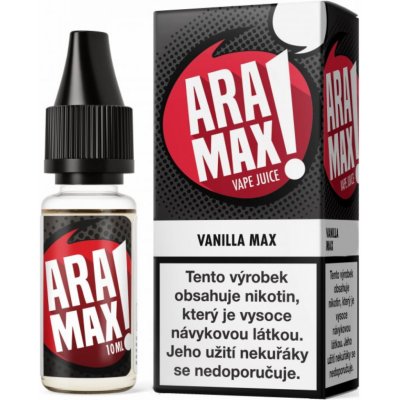 Aramax Vanilla Max 10 ml 0 mg – Hledejceny.cz