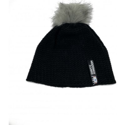 Dirty Kingdom Pom beanie black – Hledejceny.cz