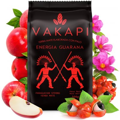 Vakapi Yerba Maté Energia Guarana 500 g – Hledejceny.cz
