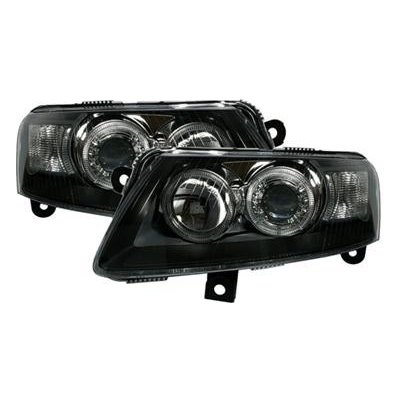 Audi A6 04 - Přední světla ANGEL EYES Black | Zboží Auto