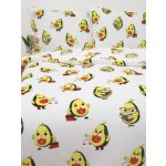 MKLuzkoviny.cz Povlečení mikroplyš Exclusive Advokádo bílé 140x200 70x90 – Zboží Dáma