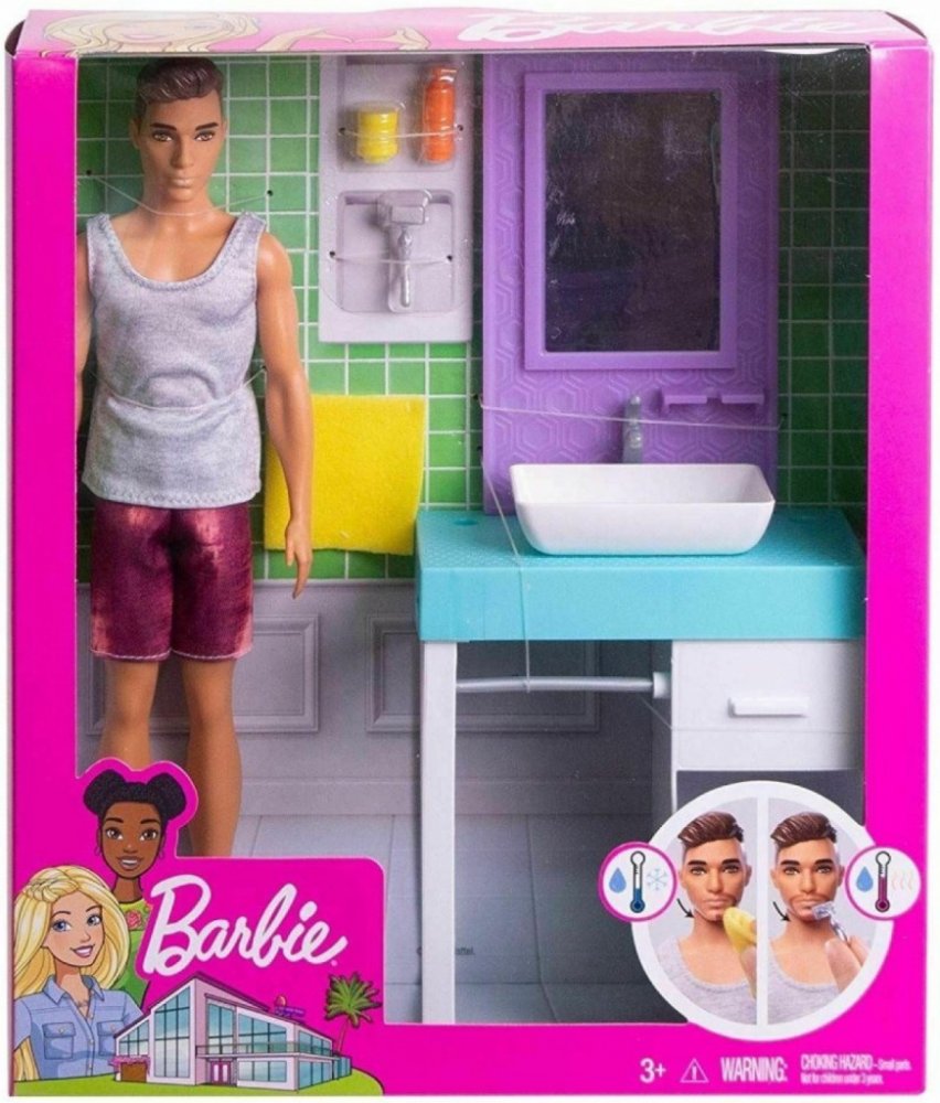 Barbie Ken s nábytkem umyvadlo | Srovnanicen.cz