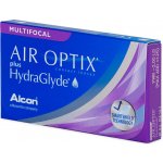 Alcon Air Optix plus HydraGlyde Multifocal 3 čočky – Hledejceny.cz