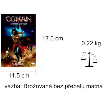 Conan Acheronská dýka Andy Knocker