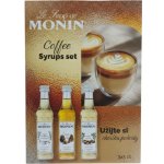 Monin set Coffee 3 x 50 ml – Hledejceny.cz