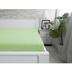 Xpose Jersey prostěradlo Exclusive světle zelené 90x200 – Zboží Dáma
