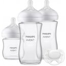 Philips Avent Breast Pumps a kojenecká láhev 125 ml a kojenecká láhev 260 ml a jednorázové vložky do podprsenky 6 ks a pouzdro a VIA pohárek s víčkem 3 ks