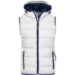 James & Nicholson dámská prošívaná vesta JN1075 White – Zboží Dáma