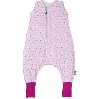 Kaarsgaren Letní spací pytel s nožičkami, bambus růžový zajíc – Sleviste.cz