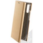 Pouzdro ForCell Bravo Book Huawei P20 zlaté – Hledejceny.cz
