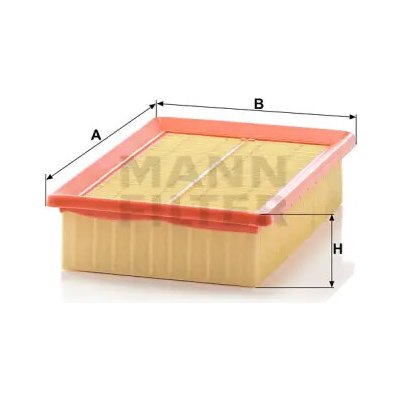 MANN FILTER Vzduchový filtr C 25 100 – Hledejceny.cz