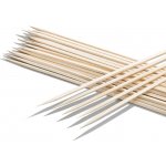 40 cm hranaté bambusové špejle s hrotem – 100 ks | Gastrokitchen% – Zboží Dáma