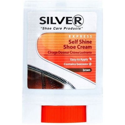 SILVER Krém samoleštící se šroubovacím systémem hnědý 50 ml – Zboží Dáma