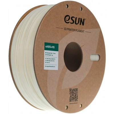 ESun ABS+HS přírodní 1.75mm 1kg – Zboží Živě