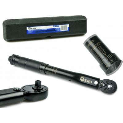 GEKO Dynamometrický momentový klíč 1/4", 5 - 25 Nm G10067 – Zbozi.Blesk.cz