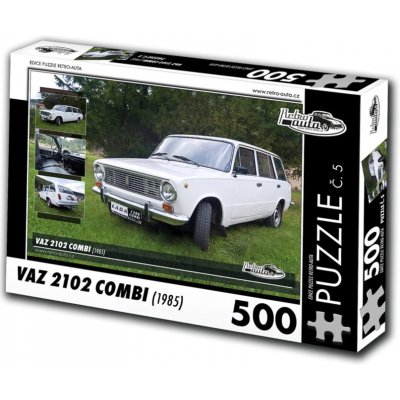 Retro-Auta č. 5 VAZ 2102 Combi 1985 500 dílků – Zboží Mobilmania