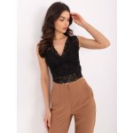 Sublevel Černý krajkový crop d16048w02345a black – Zbozi.Blesk.cz