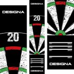 Měkký koberec Designa - 20 sektor terče, 290×60cm – Sleviste.cz