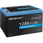Qoltec 53701 LiFePO4 12,8 V 12 Ah 153,6 Wh BMS – Hledejceny.cz