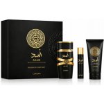 Lattafa Asad EDP 100 ml + EDP 12 ml + sprchový gel 100 ml – Hledejceny.cz