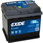 Exide Excell 12V 50Ah 450A EB501 – Hledejceny.cz