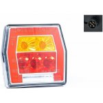 Fristom FT-122T LED Koncové světlo s osvětlením SPZ 12/24V BAJONET 5pin – Hledejceny.cz