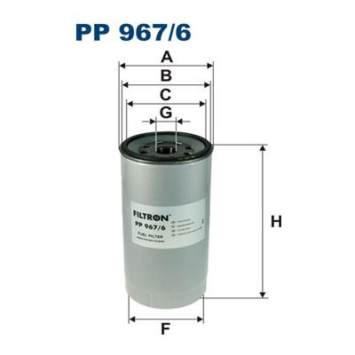 Palivový filtr Filtron PP967/6 – Zboží Mobilmania