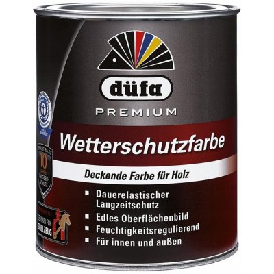 Düfa Wetterschutz Farbe 2,5 l bílá