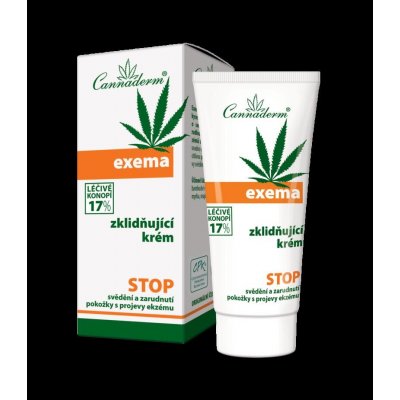 Cannaderm Exema zklidňující krém přípravek na ekzémy 50 g – Hledejceny.cz