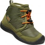 Keen Howser II Chukka Wp Children capulet olive/russet orange – Zboží Mobilmania